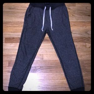 AE grey joggers